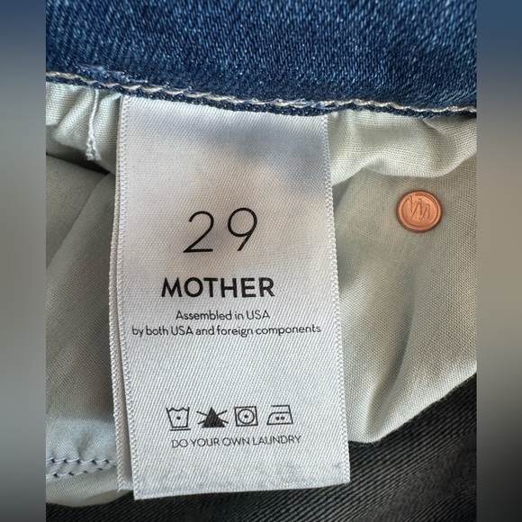 MOTHER The Runaway Step Fray Jeans Night in Havana 29 - Picture 11 of 13